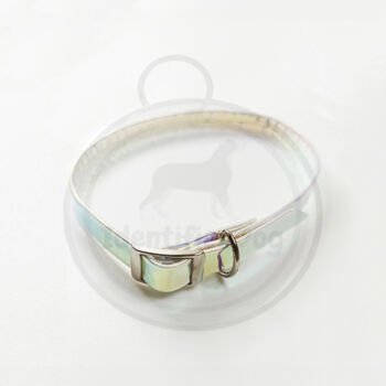 Collar Cuerina Sintético - Nacarado