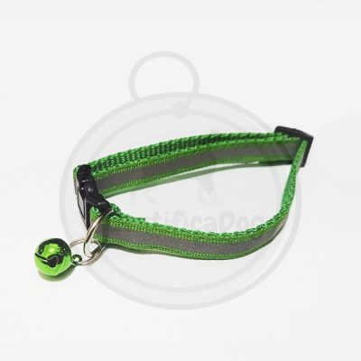 Collar nylon con cascabel