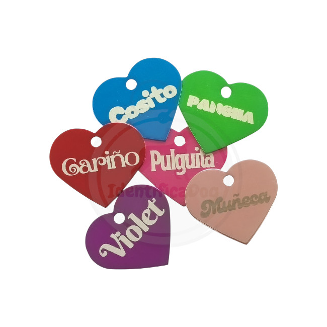 Plaquita Corazón grande